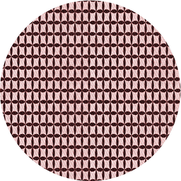 Square Machine Washable Transitional Deep Rose Pink Rug in a Living Room, wshpat945rd