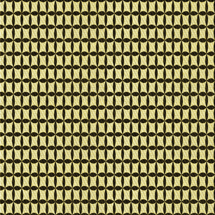 Round Patterned Milk Chocolate Brown Rug, pat945yw