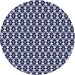 Square Machine Washable Transitional Night Blue Rug in a Living Room, wshpat946blu