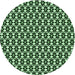 Square Patterned Light Green Rug, pat946grn