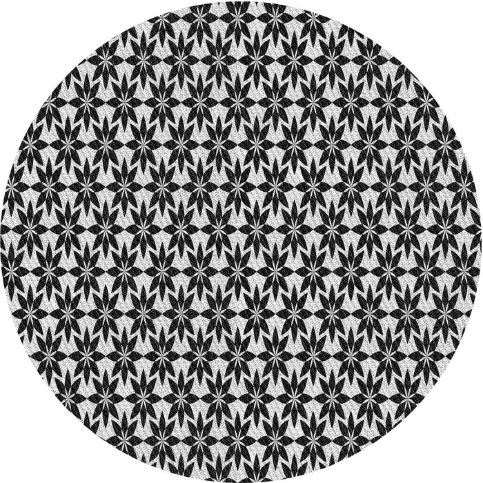 Square Machine Washable Transitional Platinum Silver Gray Rug in a Living Room, wshpat946gry