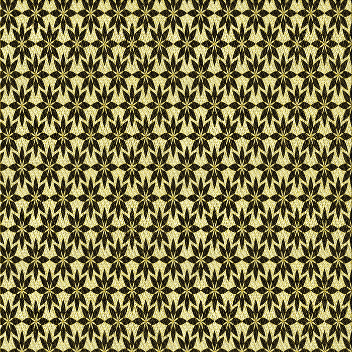 Round Patterned Midnight Gray Rug, pat946yw