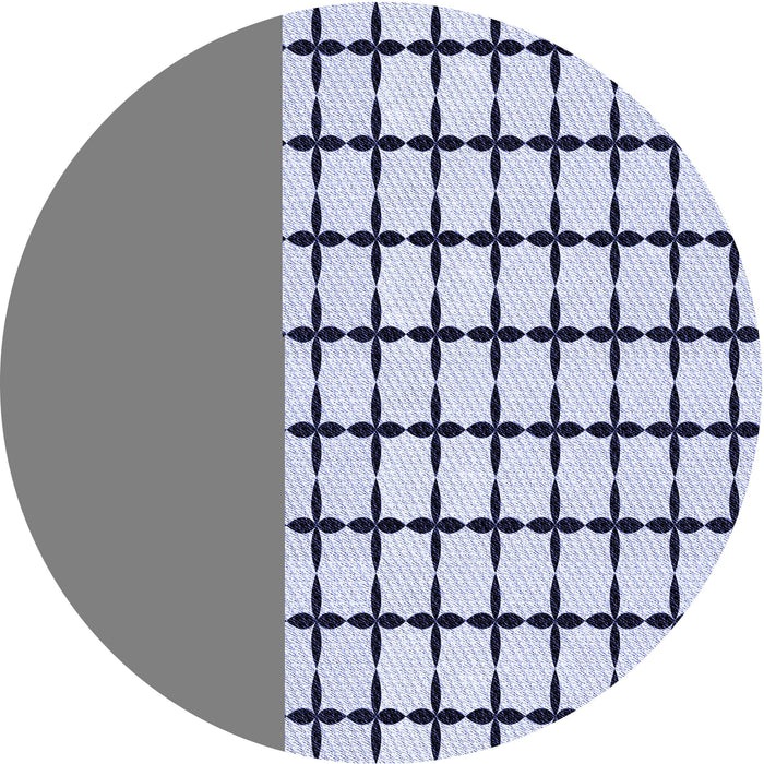 Square Patterned Lavender Blue Rug, pat947blu