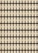 Patterned Wheat Beige Rug, pat947brn