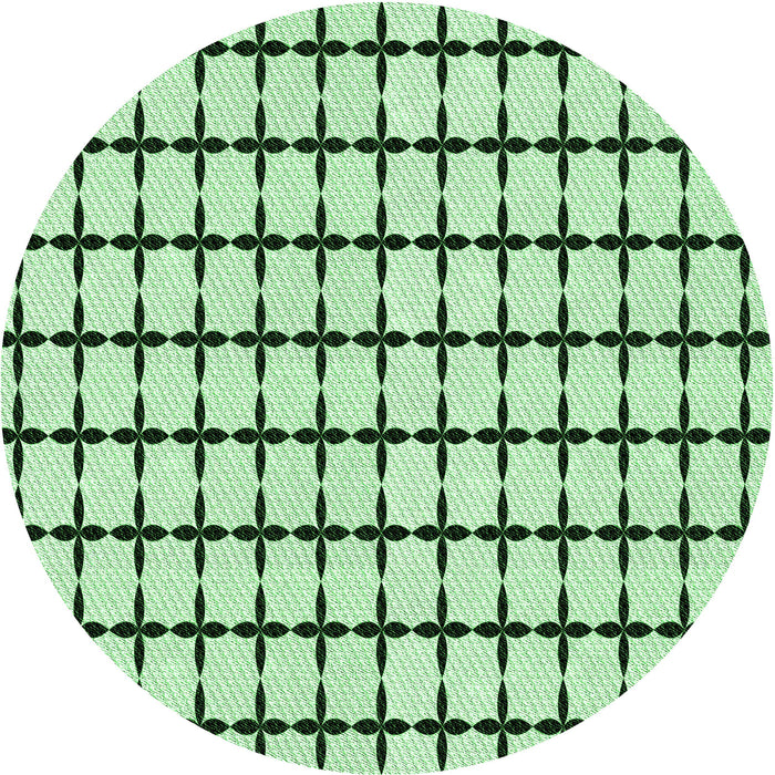 Square Machine Washable Transitional Mint Green Rug in a Living Room, wshpat947grn