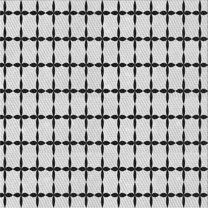 Round Patterned Smokey Gray Rug, pat947gry