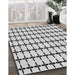 Patterned Smokey Gray Rug in Family Room, pat947gry