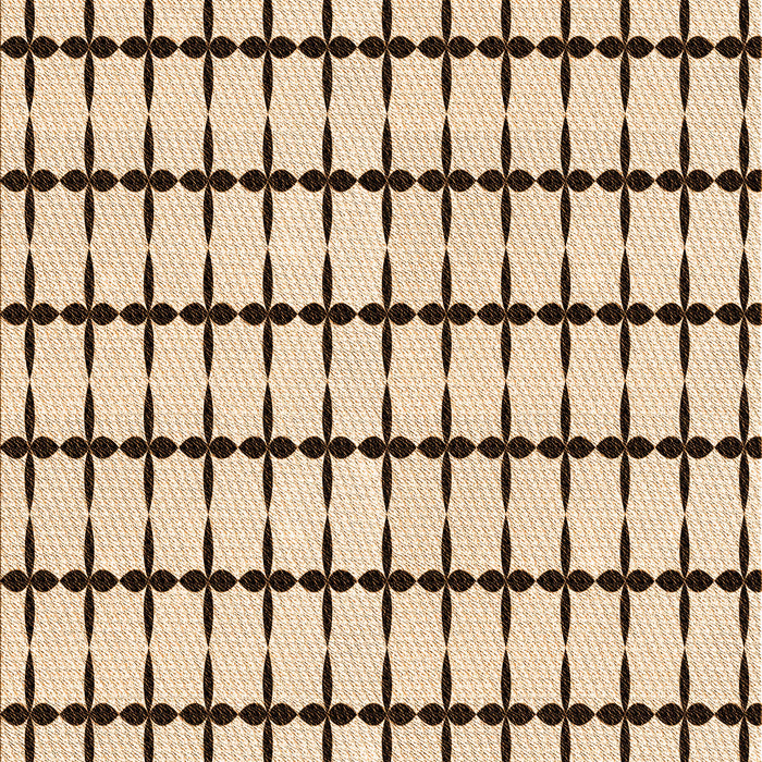 Patterned Sienna Brown Rug, pat947org