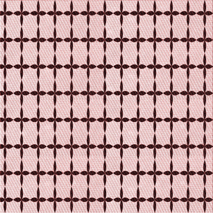 Round Patterned Light Rose Pink Rug, pat947rd