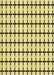 Machine Washable Transitional Mustard Yellow Rug, wshpat947yw