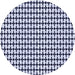 Square Patterned Blue Rug, pat948blu