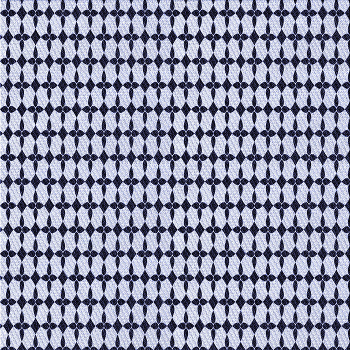 Round Patterned Blue Rug, pat948blu