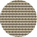 Square Patterned Vanilla Gold Rug, pat948brn