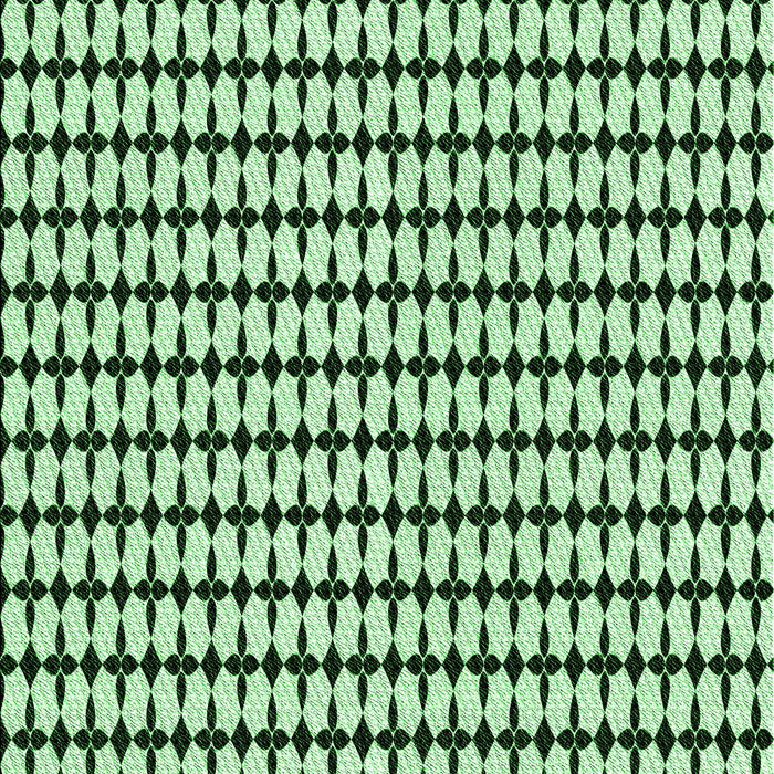 Patterned Medium Forest Green Rug, pat948grn