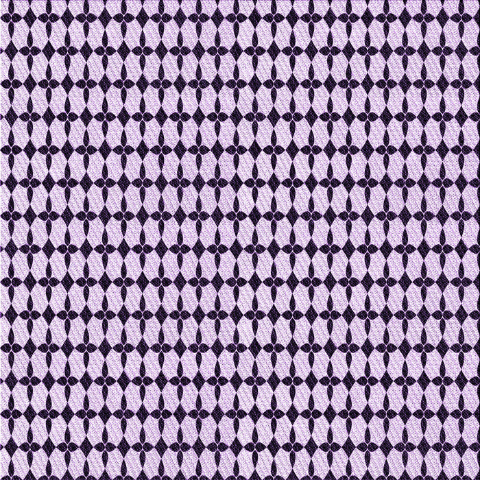 Round Patterned Blossom Pink Rug, pat948pur