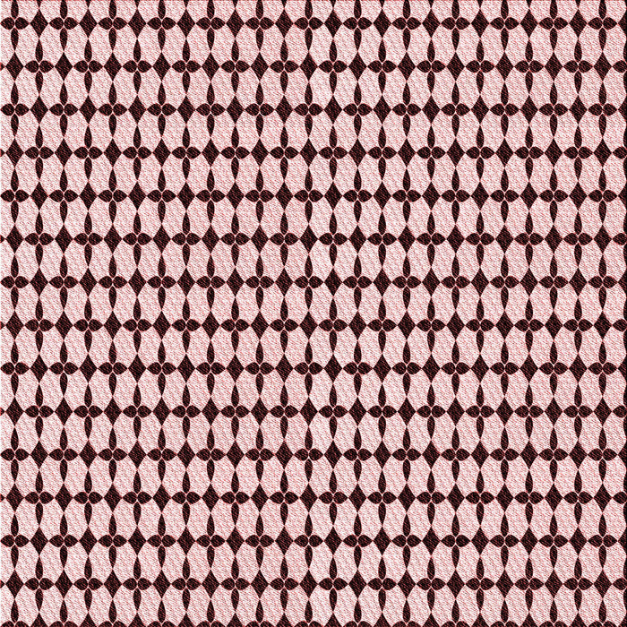 Round Patterned Brown Red Rug, pat948rd