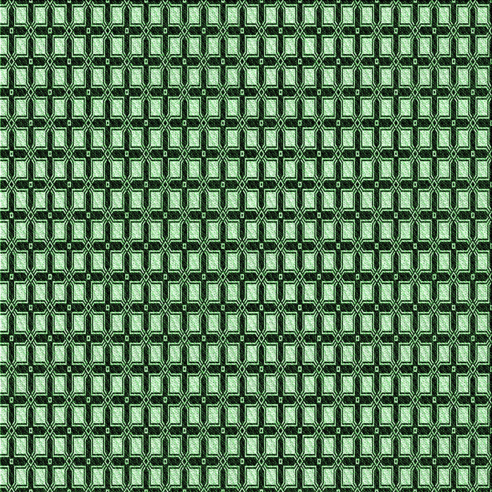 Round Patterned Pastel Green Rug, pat949grn