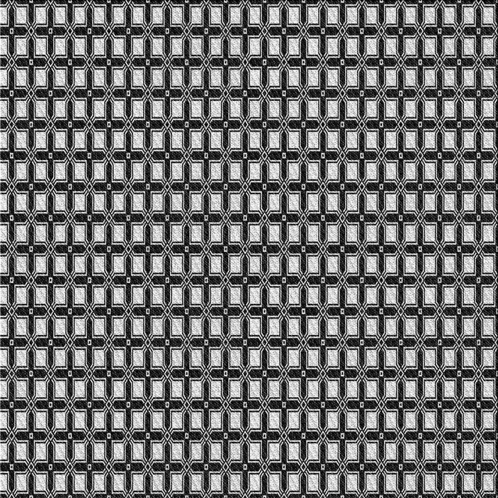 Round Patterned Charcoal Black Rug, pat949gry