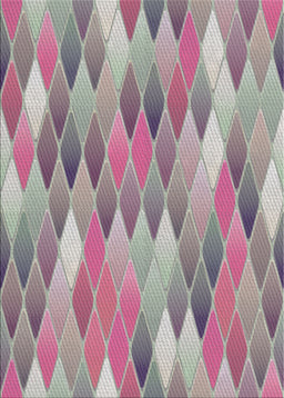 Patterned Pale Silver Gray Modern Rug, pat94