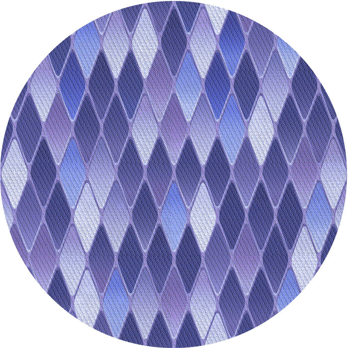 Square Patterned Purple Mimosa Purple Rug, pat95blu