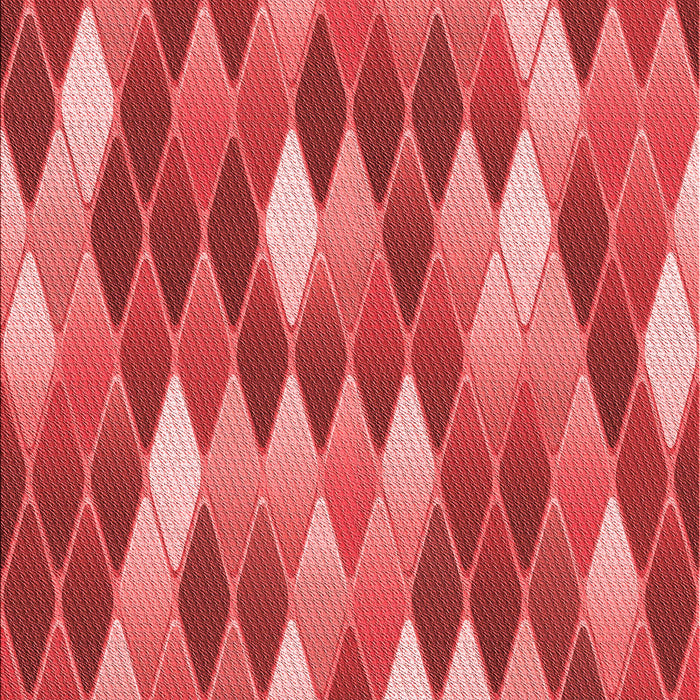 Patterned Red Rug, pat95rd