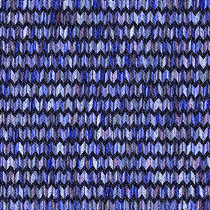 Patterned Medium Slate Blue Rug, pat950blu