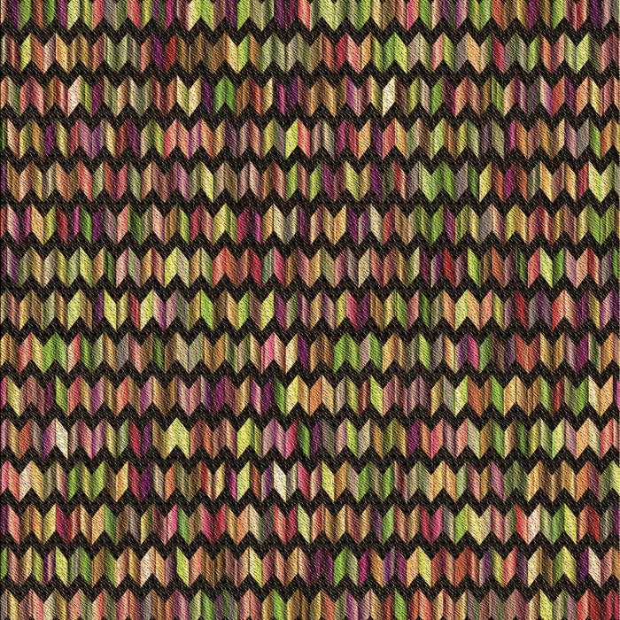 Patterned Red Rug, pat950brn