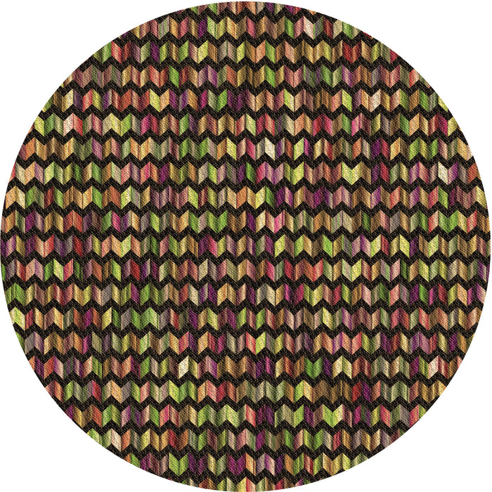 Square Machine Washable Transitional Night Red Rug in a Living Room, wshpat950brn