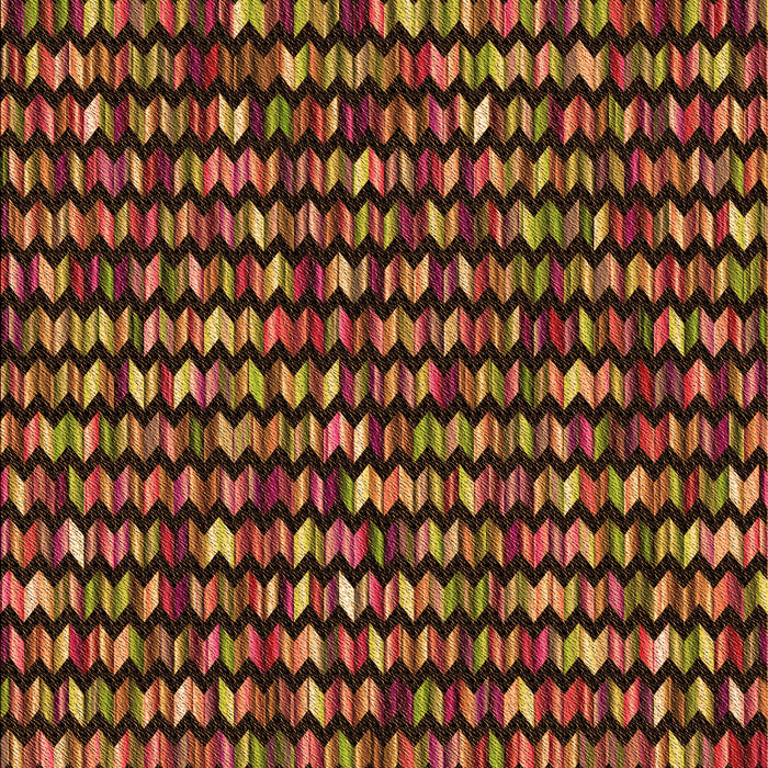 Patterned Sedona Brown Rug, pat950org