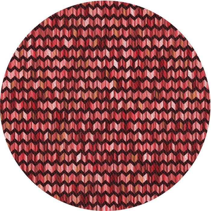 Square Machine Washable Transitional Orange Rug in a Living Room, wshpat950rd