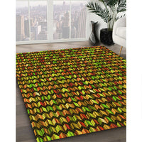 Patterned Red Rug, pat950yw