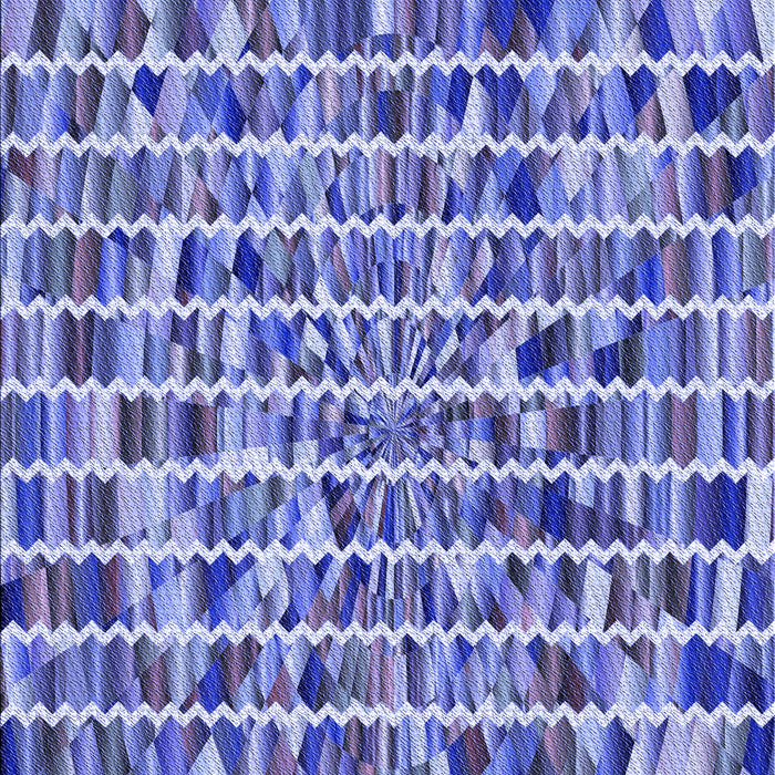 Patterned Jeans Blue Rug, pat951blu