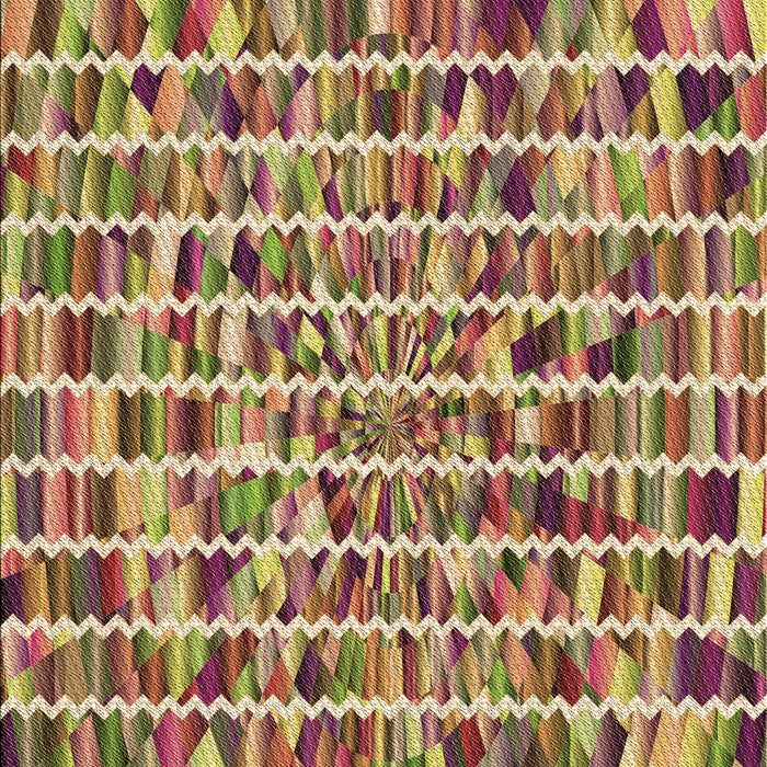 Patterned Brown Red Rug, pat951brn