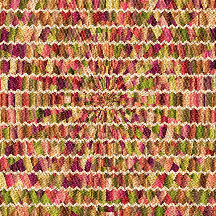 Round Machine Washable Transitional Orange Rug, wshpat951org