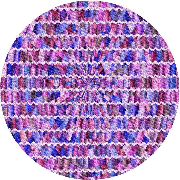 Square Patterned Dark Orchid Purple Rug, pat951pur