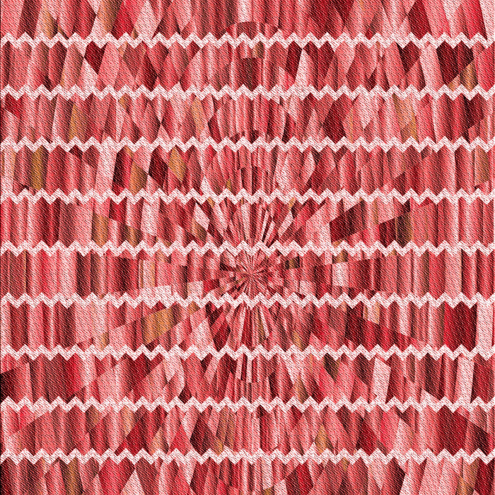 Patterned Red Rug, pat951rd