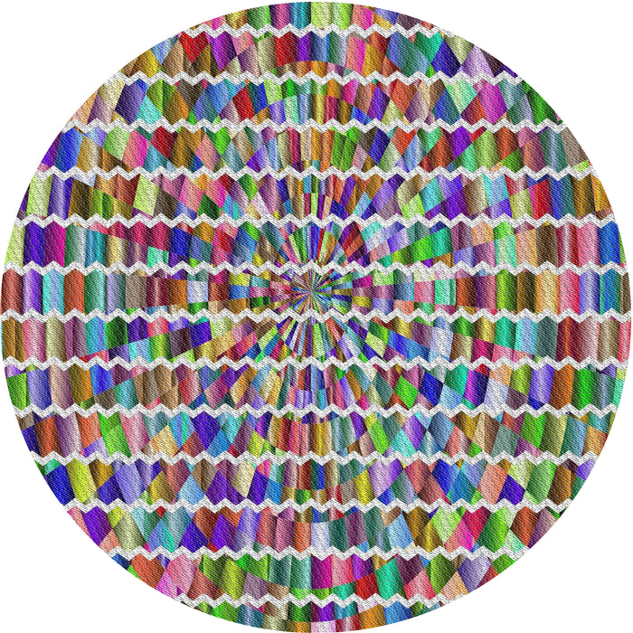 Square Machine Washable Transitional Dark Raspberry Purple Rug, wshpat951