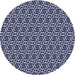 Square Machine Washable Transitional Night Blue Rug in a Living Room, wshpat952blu