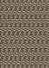 Machine Washable Transitional Midnight Gray Rug, wshpat952brn