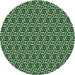 Square Patterned Pastel Green Rug, pat952grn