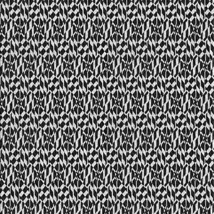 Patterned Midnight Gray Rug, pat952gry