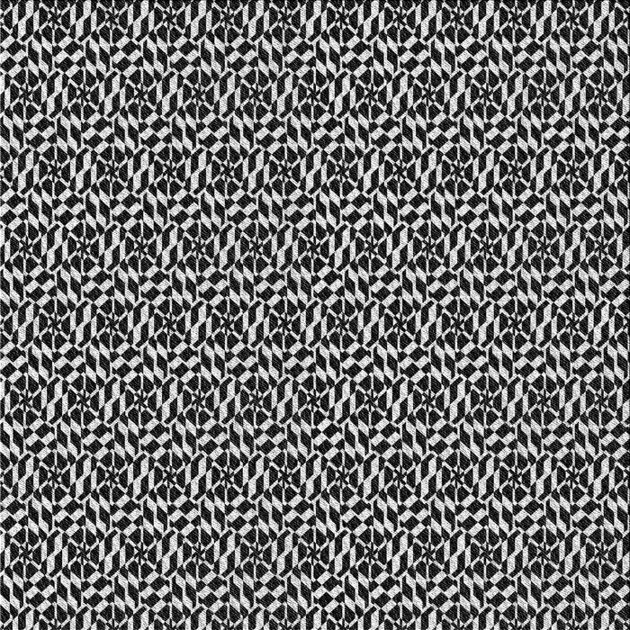 Round Machine Washable Transitional Midnight Gray Rug, wshpat952gry