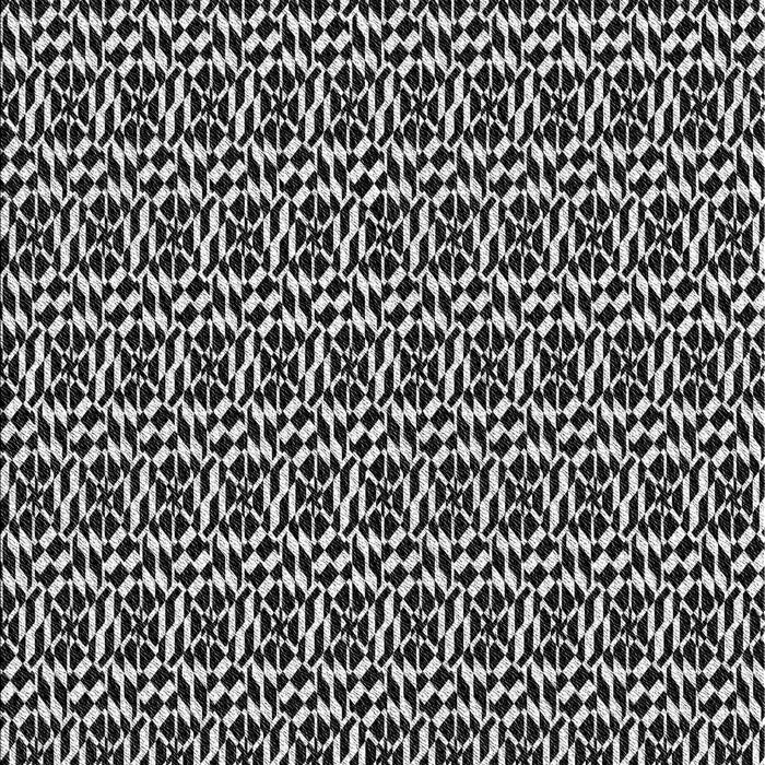 Patterned Silver Gray Novelty Rug, pat952