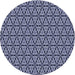 Square Machine Washable Transitional Night Blue Rug in a Living Room, wshpat953blu