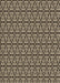 Patterned Midnight Gray Rug, pat953brn