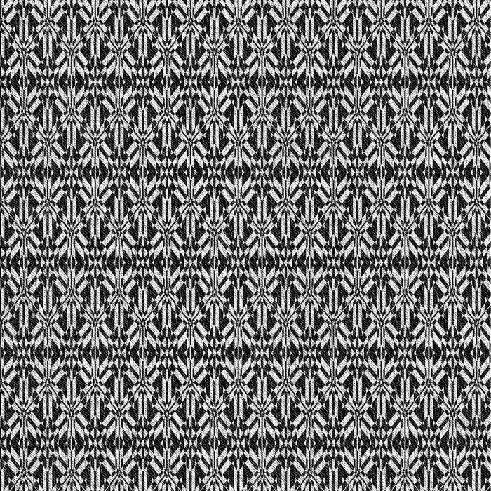 Patterned Midnight Gray Rug, pat953gry