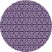 Square Machine Washable Transitional Dark Purple Rug in a Living Room, wshpat953pur
