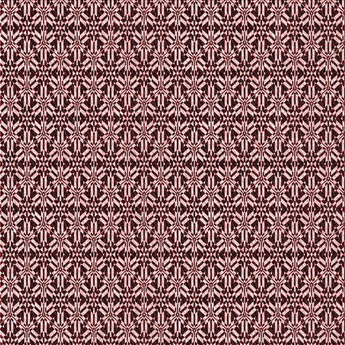 Round Machine Washable Transitional Pastel Pink Rug, wshpat953rd