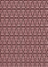 Machine Washable Transitional Pastel Pink Rug, wshpat953rd