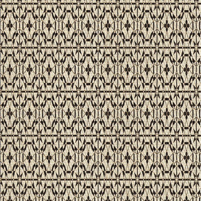 Patterned Vanilla Gold Rug, pat954brn